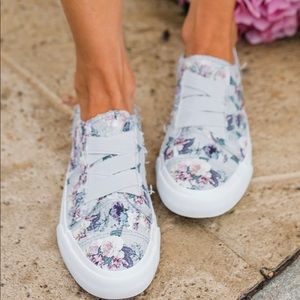 Blowfish Marley Sneakers - Grey Bella Print (7.5)